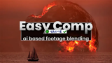 The search results indicate that “AeScripts Easy Comp” is an AI-based plugin for Adobe After Effe…