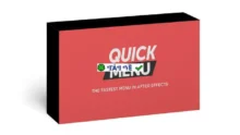 Aescripts Quick Menu v3.1.0: Truy cập nhanh