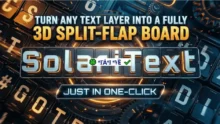 Aescripts SolariText v1.5.1 tạo hiệu ứng văn bản chuyên nghiệp