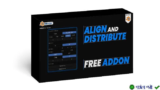 Căn chỉnh và Phân phối Align And Distribute v2.0.0 cho Blender