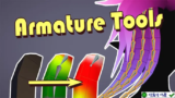 Armature Tools v4.4.2 for Blender: Công cụ tạo hình xương