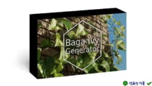Plugin Baga Ivy Generator 2.0.2 tạo dây leo Blender