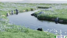 Baga River Generator v1.2: Plugin tạo sông chân thực Blender
