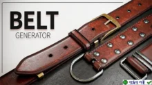 Belt Generator v4.0 for Blender: Tạo mô hình vành đai 3D