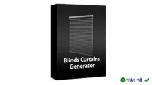 Blinds Curtains Generator: Tạo Rèm Cửa Cho 3ds Max 2026