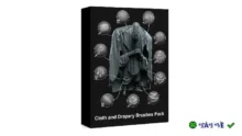 Tạo Vải & Rèm 3D với Bộ cọ Zbrush