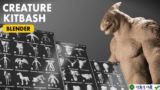 Creature Kitbash for Blender: Thiết kế sinh vật ấn tượng