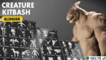Creature Kitbash for Blender: Thiết kế sinh vật ấn tượng