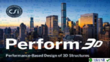 CSI Perform3D v11.0.0.1495 Phân tích hiệu năng kết cấu địa chấn