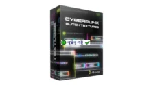 Tạo Texture Glitch Cyberpunk AEJuice – Cyberpunk Glitch Texture Pack