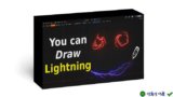 Tải Draw Lightning Generators v1.6 – Add-on Blender tạo sét