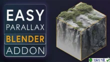 Easy Parallax v1.0.0 for Blender: Plugin hiệu ứng Parallax