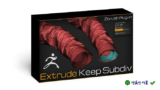 Tạo khối Zbrush Extrude Keep Subdiv – Zbrush Plugin