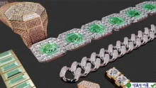 Realistic Fake Diamonds Shader for Blender Cycles/Eevee