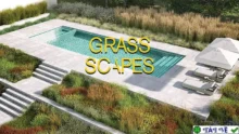 Grass Scapes for Blender: Tạo Cảnh Cỏ Tự Nhiên