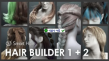 Hair Builder 1-2-3: Tạo tóc 3D cho Character Creator iClone