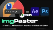 imgPaster v1.0: Dễ dàng chèn ảnh vào AE, PS