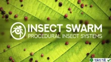 Insect Swarm 4.1 for Blender: Plugin tạo đàn côn trùng