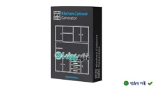 Kitchen Cabinet Generator for 3ds Max 2026 Thiết kế tủ bếp dễ dàng