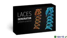 Laces Generator 1.0 for Blender: Plugin tạo ren 3D