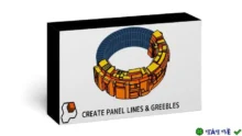 Plating Generator And Greebles 2.4: Tiện ích Blender tạo chi tiết