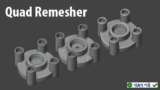 Quad Remesher 1.3: Tạo lưới đa giác 3D