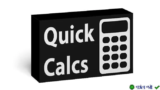Quick Calcs v2.0 for Blender: Tối ưu tính toán