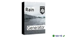 Baga Rain Generator 1.0.9 – Hiệu ứng mưa Blender