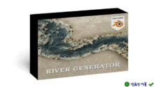 Realtime River Generator V1.3.1: Tạo sông 3D chân thực cho Blender