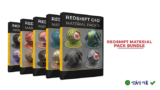 Redshift Material Super Pack: Kho vật liệu chuyên nghiệp