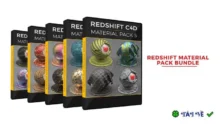 Redshift Material Super Pack: Kho vật liệu chuyên nghiệp
