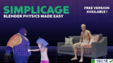 Simplicage Pro v1.7.5 Blender: Plugin tạo dáng nhân vật tối ưu