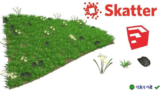 Skatter v2.2.1 for SketchUp: Tối ưu hóa phân tán đối tượng
