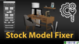 Sửa lỗi mô hình Stock Model Fixer 1.6.0 cho 3ds Max
