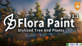 Tạo cây nghệ thuật Stylized Tree Asset Generator v1.2