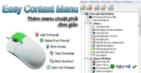 Tạo menu chuột phải tùy chỉnh cùng Easy Context Menu