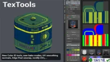 TexTools v1.6.1 Công cụ tạo họa tiết Blender