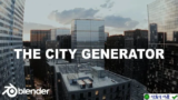 The City Generator v2.4 for Blender: Tạo thành phố 3D