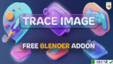 Trace Generator 1.0.0 Blender: Plugin tạo hiệu ứng vẽ