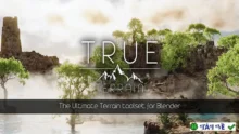 True-Terrain 5.1.4 for Blender: Công cụ tạo địa hình chi tiết