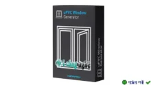 Công cụ tạo cửa sổ uPVC Window Generator for 3ds Max 2026