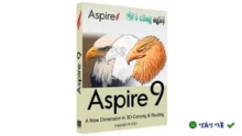 Vectric Aspire 12: Công cụ thiết kế 3D mạnh mẽ