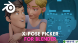 X-Pose Picker 4.0: Plugin lựa chọn tư thế Blender